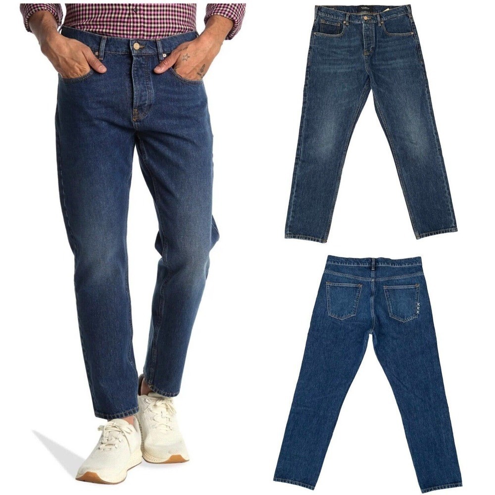 SCOTCH & Soda The Norm Men’s High Rise Straight Fit Jeans Size W 31 L 30